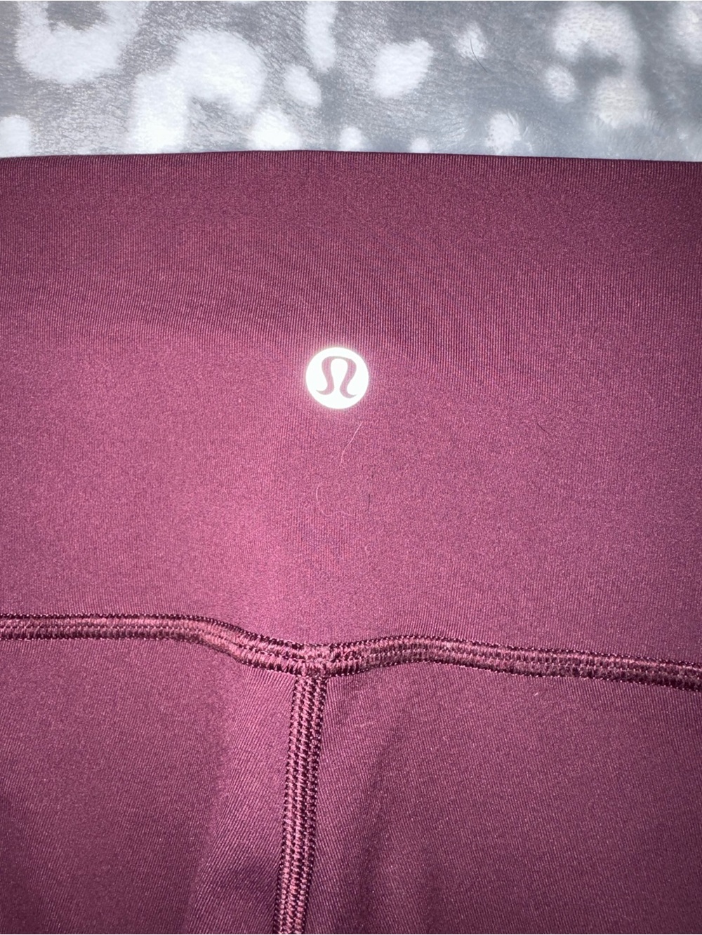 Lululemon burgundy leggings - Picture 7 of 8